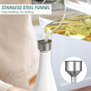 vancasso 16 Oz Ceramic Olive Oil Dispenser Bottle, Bottle Dispenser with Spout and Funnel for Kitchen,Suitable for Oil, Vinegar, Coffee Syrups & Other Liquids，Cream by CozyNest Decor