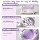 Baby Bath Seat for Babies 6 Months & up Non-Slip Toddler Bath Seats for Sitting Up Infant Bathtub Chair with Suction Cups and Soft Cushion for Baby Shower Tub Seat by TinyTreasures Baby Boutique