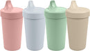 Re-Play Sippy Cups for Toddlers - 10 Oz. Reusable Spill Proof Cups for Kids, Dishwasher/Microwave Safe - Made in USA - Set of 4 - Desert Sands by TinyTreasures Baby Boutique