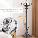 Wood Standing Hat Coat Rack with Umbrella Stand by LJGDeals