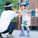 BOSONER Kids/Youth Knee Pad Elbow Pads for Roller Skates Cycling BMX Bike Skateboard Inline Rollerblading, Skating Skatings Scooter Riding Sports by TinyTreasures Baby Boutique