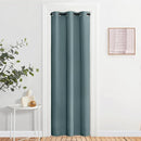 NICETOWN Blackout Greyish Blue Curtains & Drapes for Living Room - Thermal Insulated Solid Grommet Sound Reducing Room Darkening Window Treatments for Bedroom (2 Panels, W37 x L84) by TinyTreasures Baby Boutique