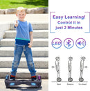 SISIGAD Scooters for Kids Ages 6-12, with Built-in Bluetooth Speaker and 6.5" Colorful Lights Wheels, Safety Certified Self Balancing Scooter Gift for Kids by TinyTreasures Baby Boutique