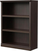 43 in Tall Bookcase, 3-Tier Bookshelf Open Storage, 33 inch Wide Floor Standing Indoor Furniture, Book Cases for Home School Library Office Bedroom Kids, Dark Cherry 3 Tiers by CozyNest Decor
