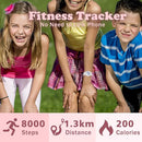 Kids Watches for Girls Boys Digital Sport Watch with Step Counter Pedometer Vibration Alarm Clock, No App Waterproof Fitness Tracker Kids Watch Boys Girls Teens Students Ages 5-16 by TinyTreasures Baby Boutique