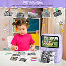 Kids Camera Instant Print, 3.0" HD 32MP Kids Camera Christmas Birthday Gifts for 3 4 5 6 7 8 9 10 11 12 Year Old Girls Boys, 32GB SD Card-Purple by TinyTreasures Baby Boutique