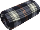50x60 Throw Blankets, Plaid Fleece Throw Blankets for Bedroom, Couch, Livingroom, Chair, Pets, Outdoors by CozyNest Decor