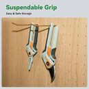 PrunePro Pruning Shears for Gardening Professional Bypass Hand Pruner Up to 1 Inch Cut Capacity Sharp Stainless Steel Blade Garden Scissors Plant Flower Garden Clipper 1 Pack by GreenHaven Gardens
