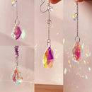 10 Sets DIY Suncatcher Kits 500PCS Valentine's Day Suncatchers Craft Kits Heart Suncatcher Ornaments DIY Sun Catchers Kit for Adults Valentine's Day Home Wedding Garden Decor Favors Gift (Love shape) by GreenHaven Gardens