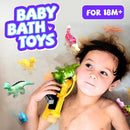 Hely Cancy Dinosaur Bath Toys Mold Free by TinyTreasures Baby Boutique