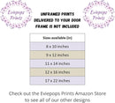 Personalized Safari Animals for Baby Girls Nursery, Set of 3 Unframed Poster Prints, Personalized Name Pink Lilac Floral, Girls Bedroom Decor, Elephant Giraffe (8x10) by TinyTreasures Baby Boutique