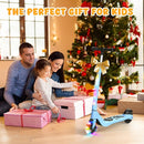 CBD Electric Scooter for Kids, 6 Mph Top Speed, Up to 5 Miles Range, 5.3" Solid Tires Wheel and Front Light, Kick Scooter Adjustable Height for Kids Age 6-12 by TinyTreasures Baby Boutique