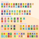 Toddler Spanish Learning Flash Cards, 60 PCS Double Sides Bilingual Flashcards for Numbers, Colors, Shapes, Sight Words, Learn Spanish for Kids, Preschool Kindergarten Learning Activities by TinyTreasures Baby Boutique