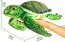 Realistic Big Sea Turtle Stuffed Animal,Plush Turtle Toys,Perfect Sea Turtle Present for Kids, Stuffed Animals Toys,Birthday,Christmas-14 inch by TinyTreasures Baby Boutique
