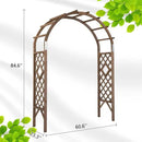 VINGLI Wooden Garden Arbor, Wedding Arch, 7ft Arch Backdrop Stand for Ceremony, Wood Trellis for Plant Climbing, Christmas Decor Pergola for Garden Backyard, Lawn by GreenHaven Gardens