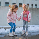 Douhoow Toddler Baby Plaid Jacket Baby Boy GIrl Flannel Hoodies Zip Up Hooded Fall Winter Outerwear Coat by TinyTreasures Baby Boutique