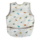 Tiny Twinkle Mess Proof Baby Bib - Waterproof & Lightweight Baby-Led Weaning Apron | 100% Recycled Polyester, Easy Clean & Machine Washable (Dinosaur,Large 2-4 Years) by TinyTreasures Baby Boutique