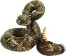 Michael Carr Designs Western Diamondback Rattlesnake L - Outdoor Snake Figurine for gardens, patios and lawns (80057),Brown by GreenHaven Gardens