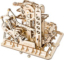 ROKR 3D Wooden Puzzles Marble Run Set - Mechanical Model Kit for Adults DIY Roller Coaster Toys Gifts for Boys/Girls (Marble Fortress) by TinyTreasures Baby Boutique