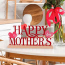 COCHIE Metal Happy Mother's Day Sign, Mothers Day Decorations for Home, Shelf, Mantel, Indoor, Mothers Day Gifts for Mom from Daughter Son, Mother Day Table Top Party Decoration (Mother's Day) by CozyNest Decor