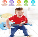 Kids Toddler Baby Childrens Electric Toy Guitar with Strap Ideal for 3 4 5 7 8 Year Old Boys Girls Gifts(Blue) by TinyTreasures Baby Boutique
