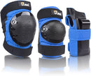 JBM Adult & Kids Knee Pads Elbow Pads and Wrist Guards for Inline Skating, Roller Skating, Skateboarding, Scootering by TinyTreasures Baby Boutique