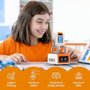 AI Vision Kit for VinciBot with a 180° Flip Camera, Programmable Screen and Modular Structure Can Add 7 Visual Functions, for Beginners and Advanced Learners of AI from 8-12 by TinyTreasures Baby Boutique