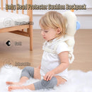 Feidoog Baby Head Protector Cushion Backpack with 3 Knee Pads for Walking & Crawling,Astronauts by TinyTreasures Baby Boutique
