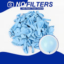 140pcs Makani Blue Round Balloons Different Sizes 18 12 10 5 Inch Latex Balloons for Arch Decoration Party Balloon Kit for Graduation Birthday Party Wedding Balloon Baby Shower Decoration by TinyTreasures Baby Boutique