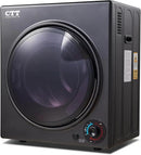 CTT 3.5 cu.ft Portable Dryer for Apartments,1500W Compact Dryer with 4 Drying Modes,120V Electric Dryers for Laundry, Apartments, RVs, Dorms, Black by CozyNest Decor