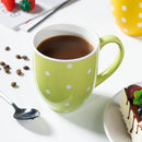bestone Coffee Mugs Set of 6，17 oz Large Coffee Mugs, Ceramic Mugs with Handles,etc Coffee Mugs, Cups for Coffee Cereal Latte ，Microwave & Dishwasher safe，Vibrant Colors by CozyNest Decor