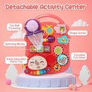 CUTE STONE Baby Walker for Boys Girls, 2 in 1 Sit-to-Stand Learning Walker and Activity Center, Baby Walking Toy, Early Learning Push Toy Gift for Infant by TinyTreasures Baby Boutique