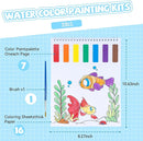 PIRIE Paint with Water Coloring Books for Kids,Watercolor Painting Sets Painting Activity for Kids Ages 3 4 5 6 7 8+,Birthday Gifts Arts & Crafts Toy (Animal) by TinyTreasures Baby Boutique