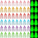 60 Pcs Mini Resin Luminous Gnomes Bulk Tiny Fairy Resin Statues Glow in The Dark Small Gnomes Miniature Figurines for Landscape Outdoor Patio Yard Lawn Plant Pots Fairy Decor(Classic) by GreenHaven Gardens