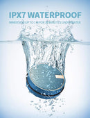 INSMY C12 IPX7 Waterproof Shower Bluetooth Speaker, Portable Small Speaker, Speakers Bluetooth Wireless Loud Clear Sound Support TF CSuard ction Cup for Outdoor Kayak Canoe Beach Gift (Navy) by TinyTreasures Baby Boutique