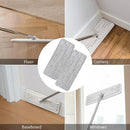 10Pcs Joymoop Mop Replacement Pads, 13 * 4.9'' Universal Mop Pads Mop Head Refills Washable Wet Mop, Compatible with Most 11-13” Size Mops， by CozyNest Decor