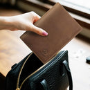 Ringsun Leather Passport Cover for Men Women, RFID Passport Wallet Case Travel Passport Holder for Family by TinyTreasures Baby Boutique