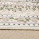 Runner Rug Impressionist-Style Vintage Kitchen Rugs Non Slip Washable Soft Carpet Runner for Kitchen Laundry Bedroom Bathroom, Beige by TinyTreasures Baby Boutique