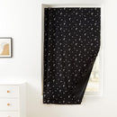 Amazon Basics Portable Blackout Curtain Shade with Suction Cups, 50" W x 78" L, 1-Pack, Moon and Stars by TinyTreasures Baby Boutique