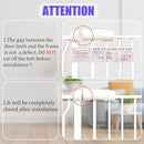 Walk Through Baby Gate 29-43.5 Inch Wide for Stairs Tension Pet Dog Gates Indoor for Doorways No Drilling Pressure Mounted Pet Gates for Kids by TinyTreasures Baby Boutique