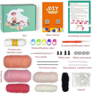 Wizardi Amigurumi DIY Crochet Kit - Flamingos F07N8-M205 by TinyTreasures Baby Boutique