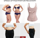 URSEXYLY Maternity Support Belt Postpartum Waist Trainer Shapewear Recovery Waist Cincher Beige by TinyTreasures Baby Boutique