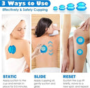 15Pcs Cupping Therapy Set-Professional Silicone Cupping, Suitable for Facial Body Massage/Deep Myofascial Release/Pain Relief/Muscle Relaxation & More (Blue,15pcs) by CozyNest Decor