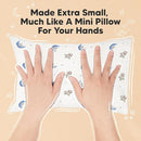Mini Toddler Pillow with Pillowcase - 9x13 My Little Dreamy Travel Kids Pillow for Sleeping, Toddler Bed, Small, Tiny, Organic Cotton Pillowcase, Soft & Breathable, Kids 2-4 Years Old(Space Drift) by TinyTreasures Baby Boutique