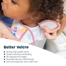 Tiny Twinkle Mess Proof Baby Bibs for Eating - Waterproof, Wipeable Bibs - Toddler Bibs - Travel Friendly - PFAS, PVC, BPA, Phthalate Free - Baby Food Bibs(3 Pack,Unicorn) by TinyTreasures Baby Boutique