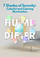 MegaWise Topfill 7-colour Night light humidifier for Kid bedroom with 3.5L Large Capacity, No leakage Design Fine Mist Output Auto Shutoff, Essential Oil Safe Tank by TinyTreasures Baby Boutique