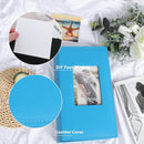 RECUTMS Photo Album 4x6 300 Pockets Photo Albums with Leather Cover for Family Wedding Baby Photo Book Holds Horizontal Pictures (Sky Blue) by TinyTreasures Baby Boutique