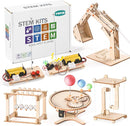 STEM Science Kits for Kids Ages 8-12 8-10, Wood Building Crafts Kits for Boys 6-8, STEM Toys for Boys Age 8-12 6 7 10 11 13 Years Old Gifts, Engineering Experiment Projects, 3D Wooden Puzzles 8-13 by TinyTreasures Baby Boutique
