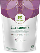 Grab Green 3-in-1 Laundry Detergent Pods, 24 Count, Lavender Vanilla Scent, Plant and Mineral Based, Superior Cleaning Power, Stain Remover, Brightens Clothes by TinyTreasures Baby Boutique
