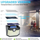 Aootek Motion Sensor Light 2 Packs, Solar Lights Outdoor Waterproof with 3 Lighting Modes Solar Powered Wall Lights Outside for Garden Patio Garage Yard Deck by GreenHaven Gardens